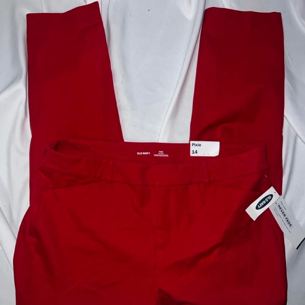Old-navy Women's Red Trousers